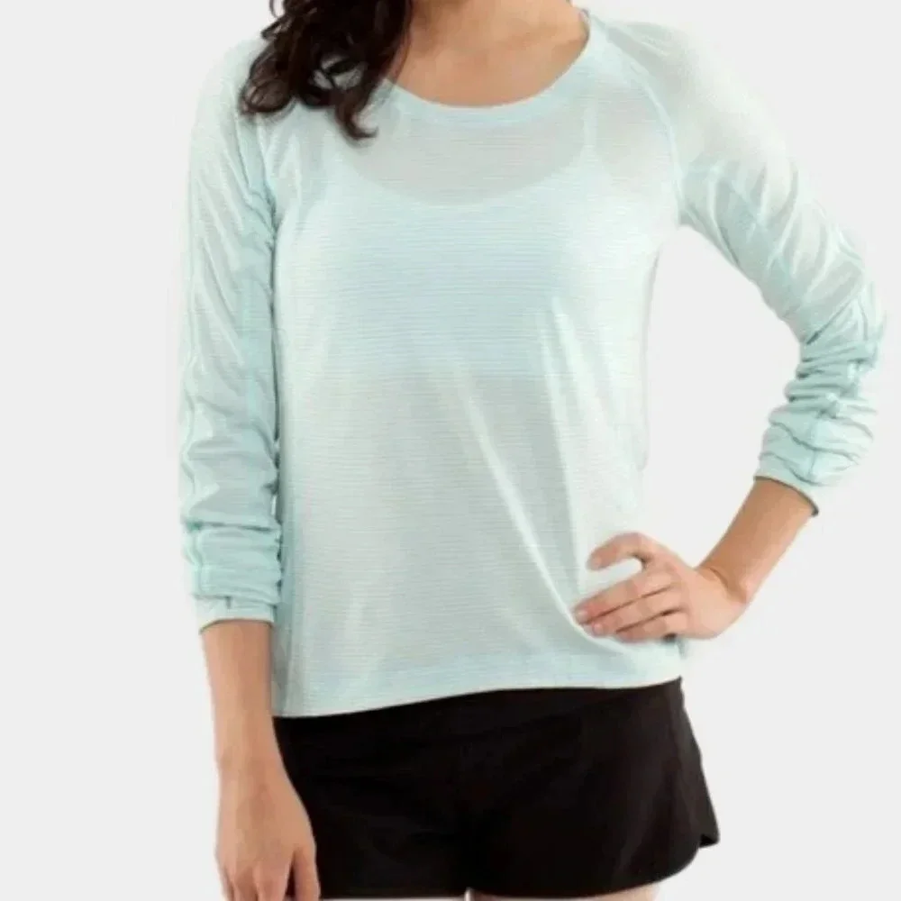 Lululemon Silver Lining Long Sleeve Tees